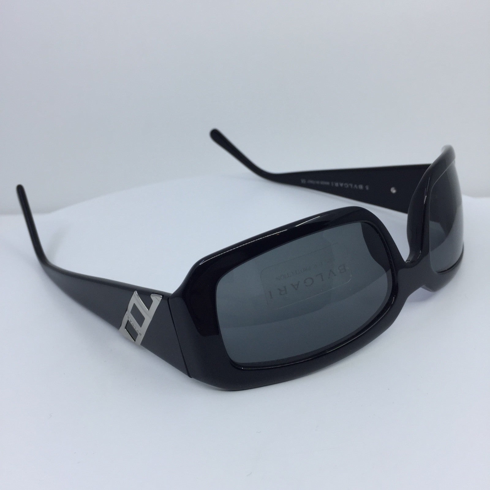 Vintage Bvlgari BVL 845 Black Sunglasses - Super Vision Optical