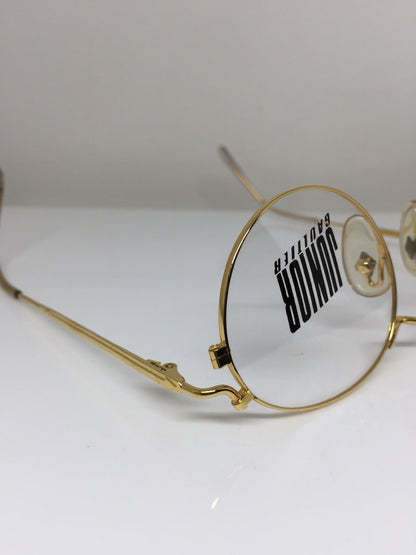 Vintage Jean Paul Gaultier JPG 57-2171 Gold Sunglasses - Super Vision Optical