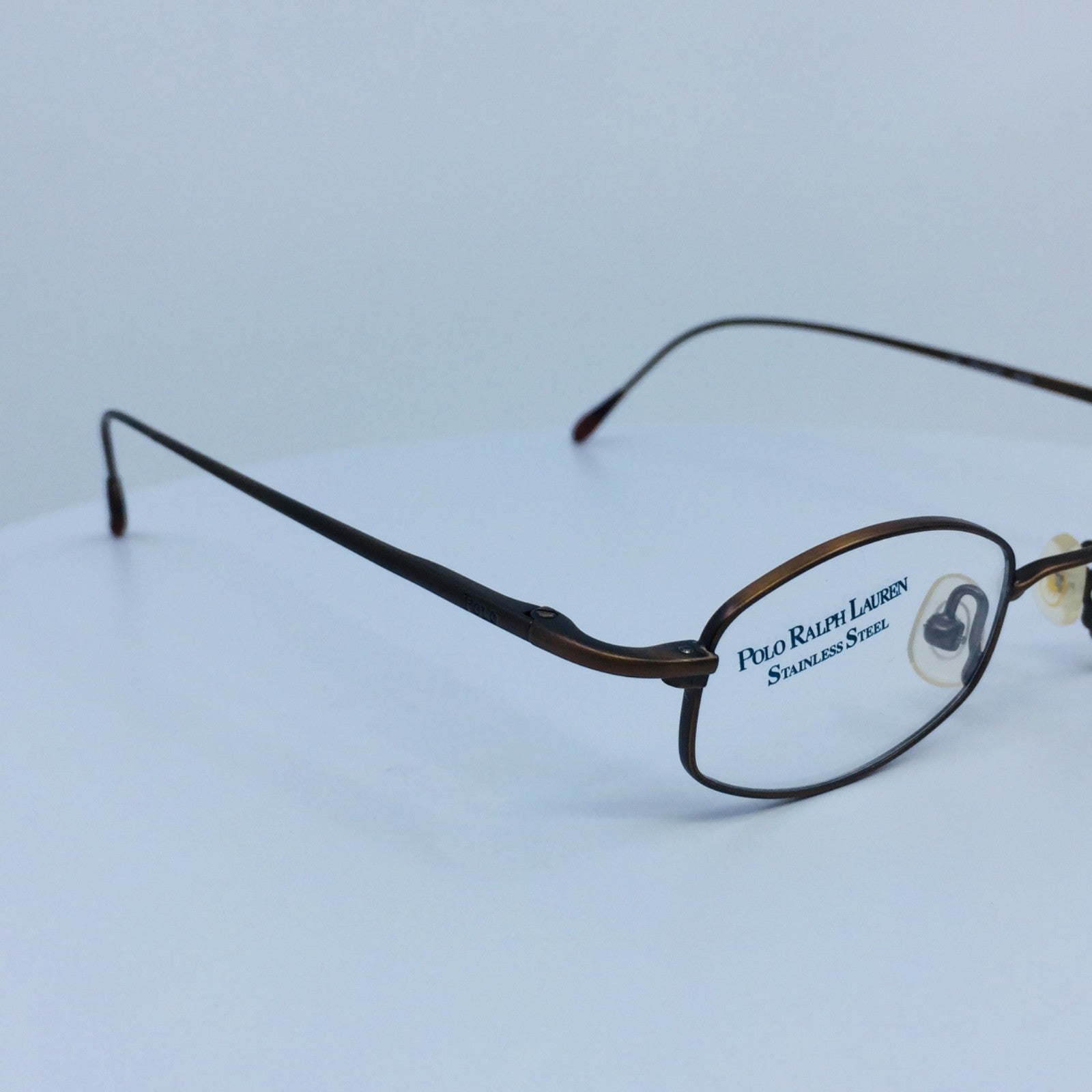 Vintage Polo Ralph Lauren POLO 357 Brown Eyeglasses - Super Vision Optical