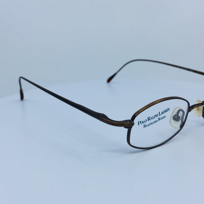 Vintage Polo Ralph Lauren POLO 357 Brown Eyeglasses - Super Vision Optical