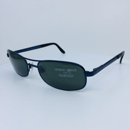 Vintage Giorgio Armani GA 678 Blue Sunglasses - Super Vision Optical