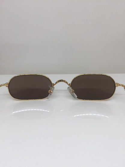 Vintage Cartier Cartier Orfy Thin Rim Gold Sunglasses - Super Vision Optical