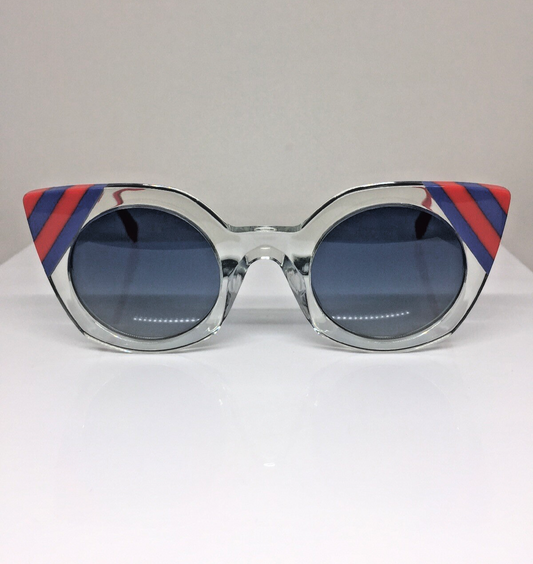 Vintage Fendi FF 0240/S Green Sunglasses - Super Vision Optical