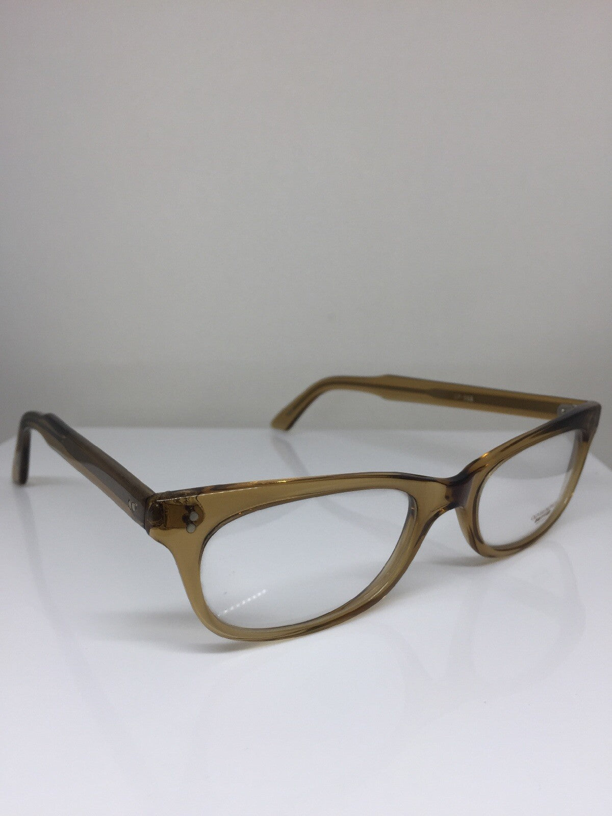 Vintage Oliver Peoples OP 566 Brown Eyeglasses - Super Vision Optical