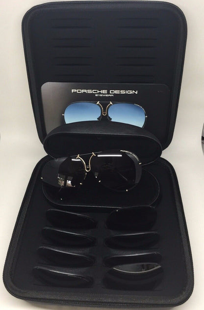 Vintage Porsche Design P8478 Black Sunglasses - Super Vision Optical