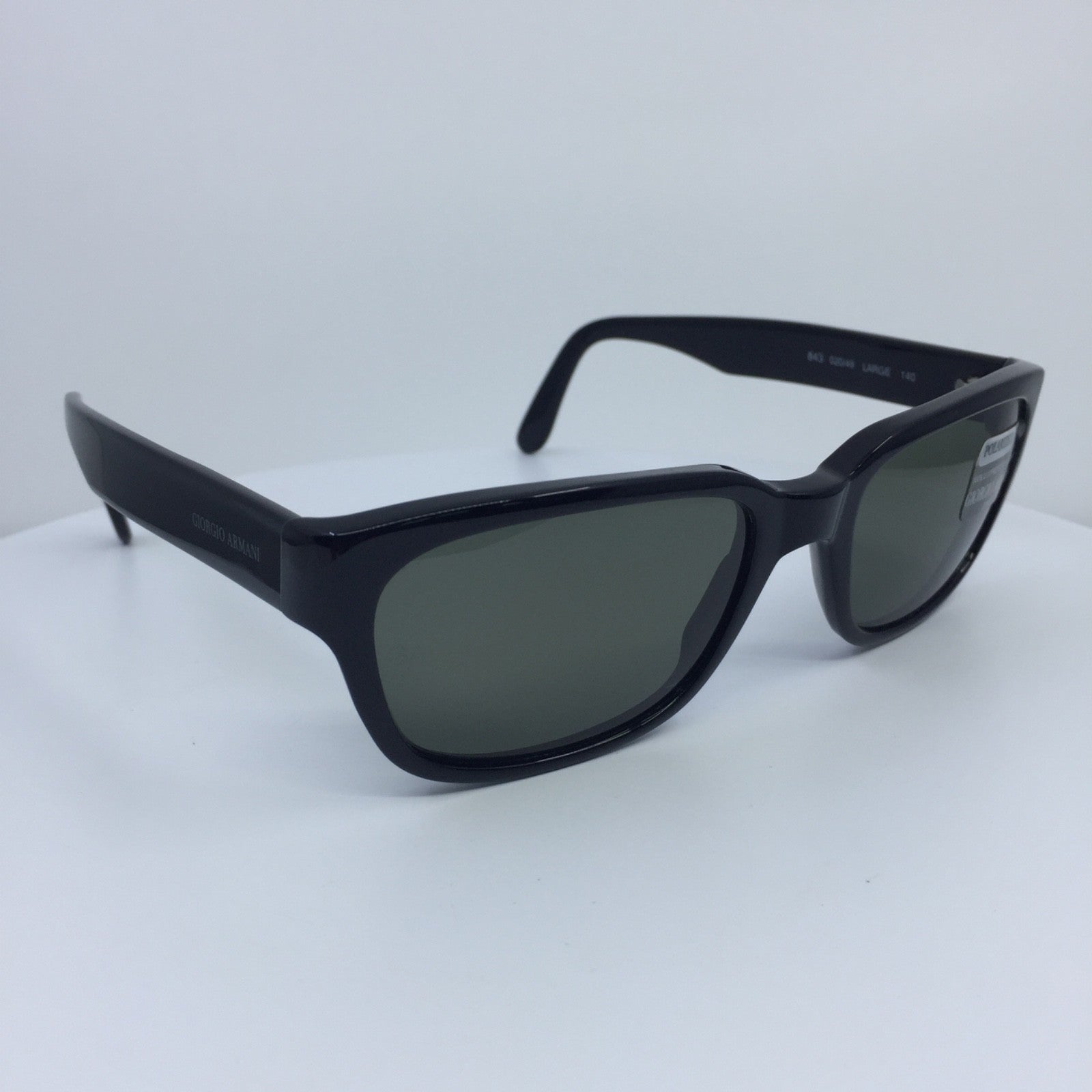 Vintage Giorgio Armani GA 843-S Black Sunglasses - Super Vision Optical