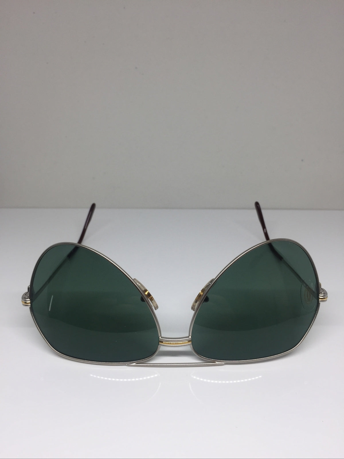 Vintage Cartier Aviator Gold Sunglasses - Super Vision Optical