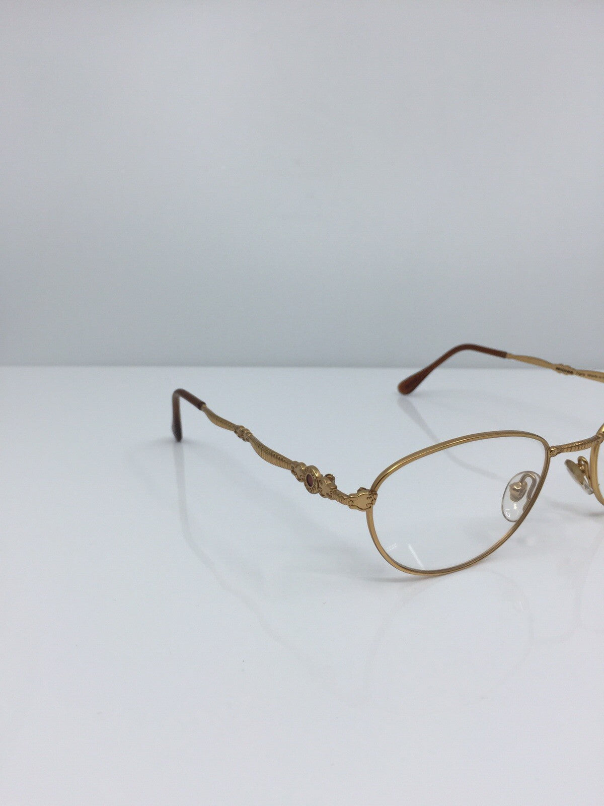 Vintage Rochas Paris ROCHAS PARIS 9146 Gold Eyeglasses - Super Vision Optical