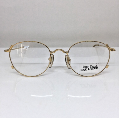 Vintage Jean Paul Gaultier JPG 55-2176 Gold Sunglasses - Super Vision Optical