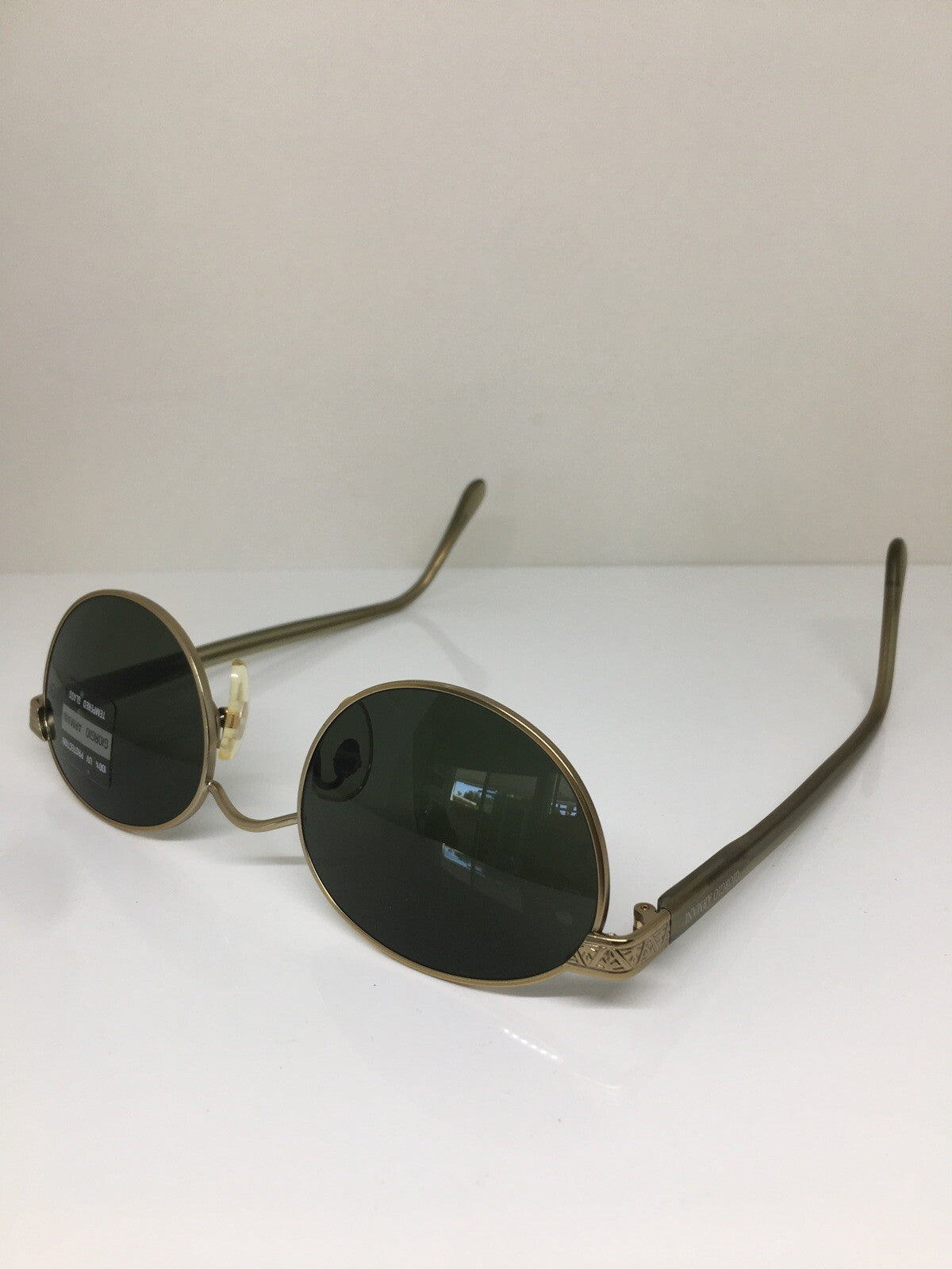 Vintage Giorgio Armani GA 633 Gold Sunglasses - Super Vision Optical