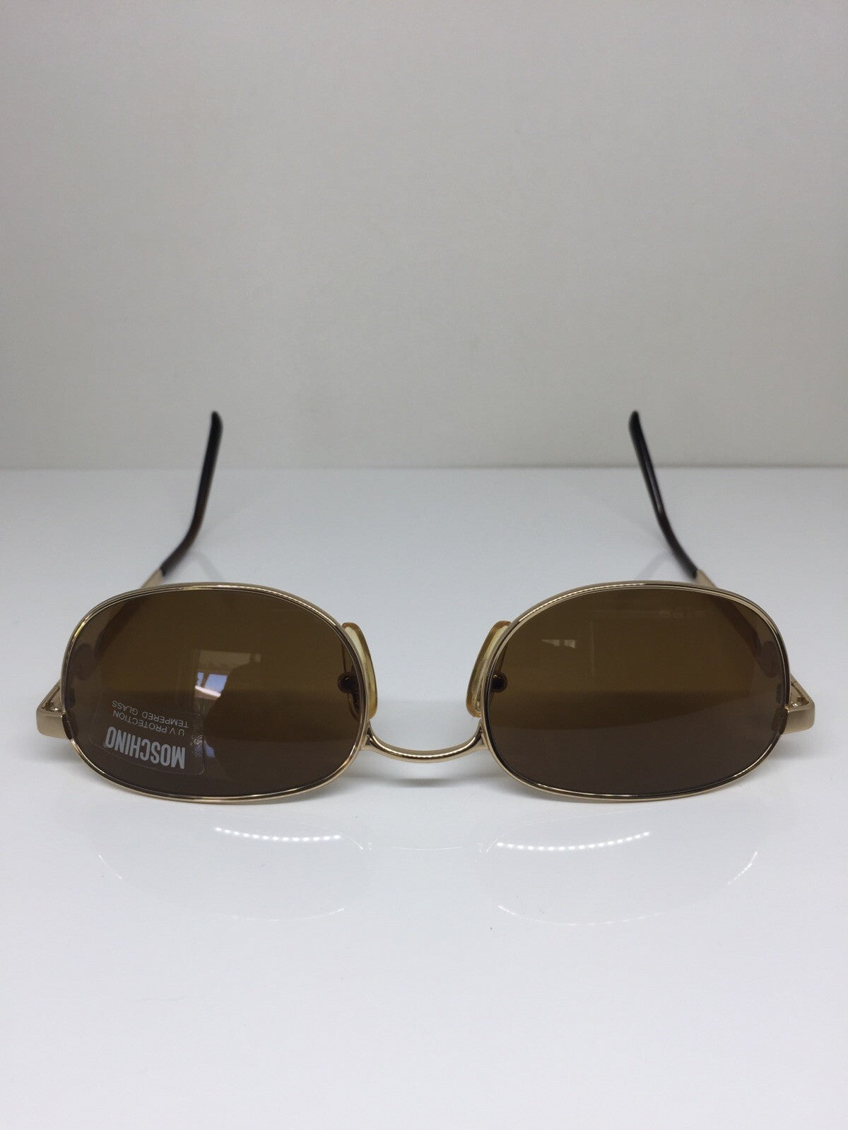 Vintage Moschino By Persol M. 3023-S Gold Sunglasses - Super Vision Optical