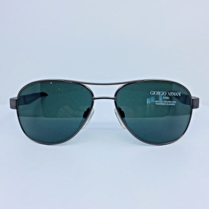Vintage Giorgio Armani GA 674 Silver Sunglasses - Super Vision Optical