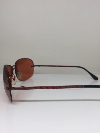 Vintage Versace X89 Red Sunglasses - Super Vision Optical