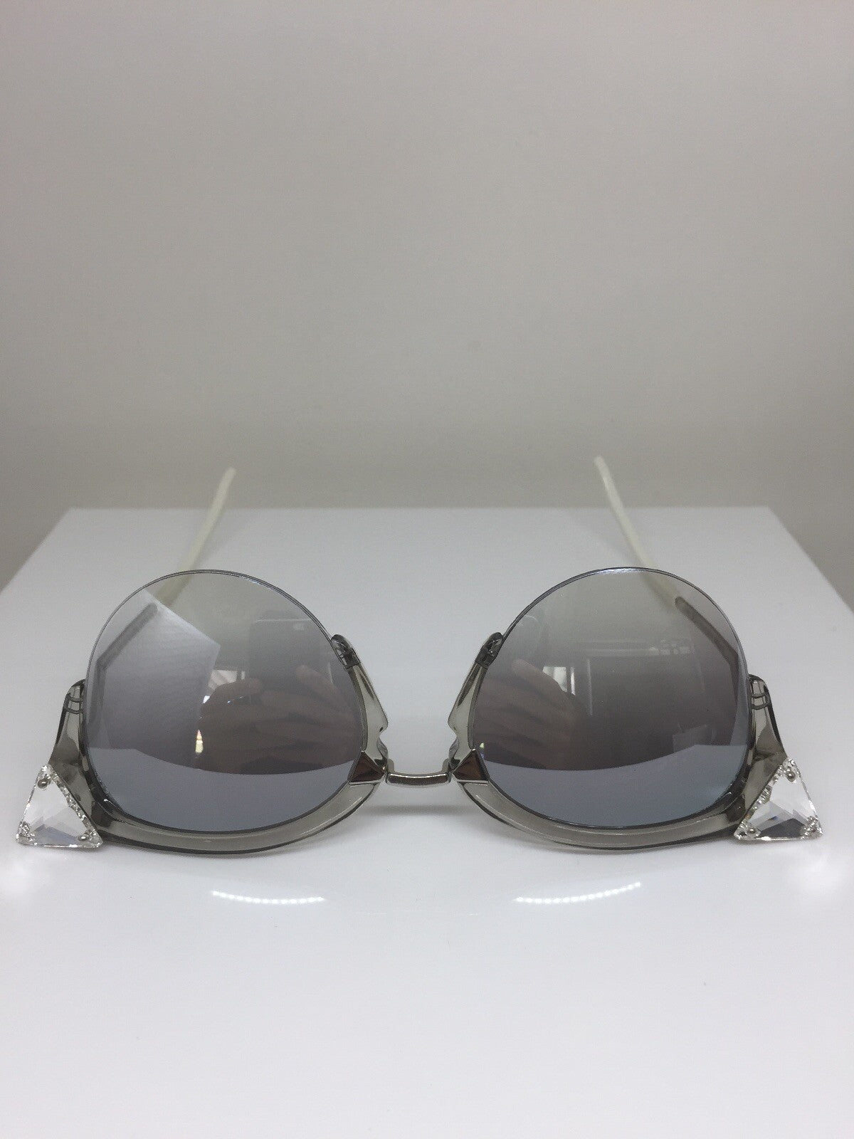 Vintage Fendi FF 0041/S Clear Sunglasses - Super Vision Optical