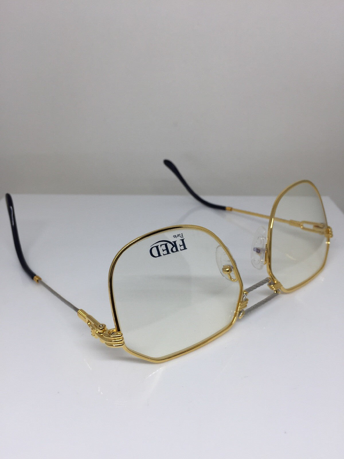 Vintage Fred Lunettes Cap Horn Gold Eyeglasses - Super Vision Optical