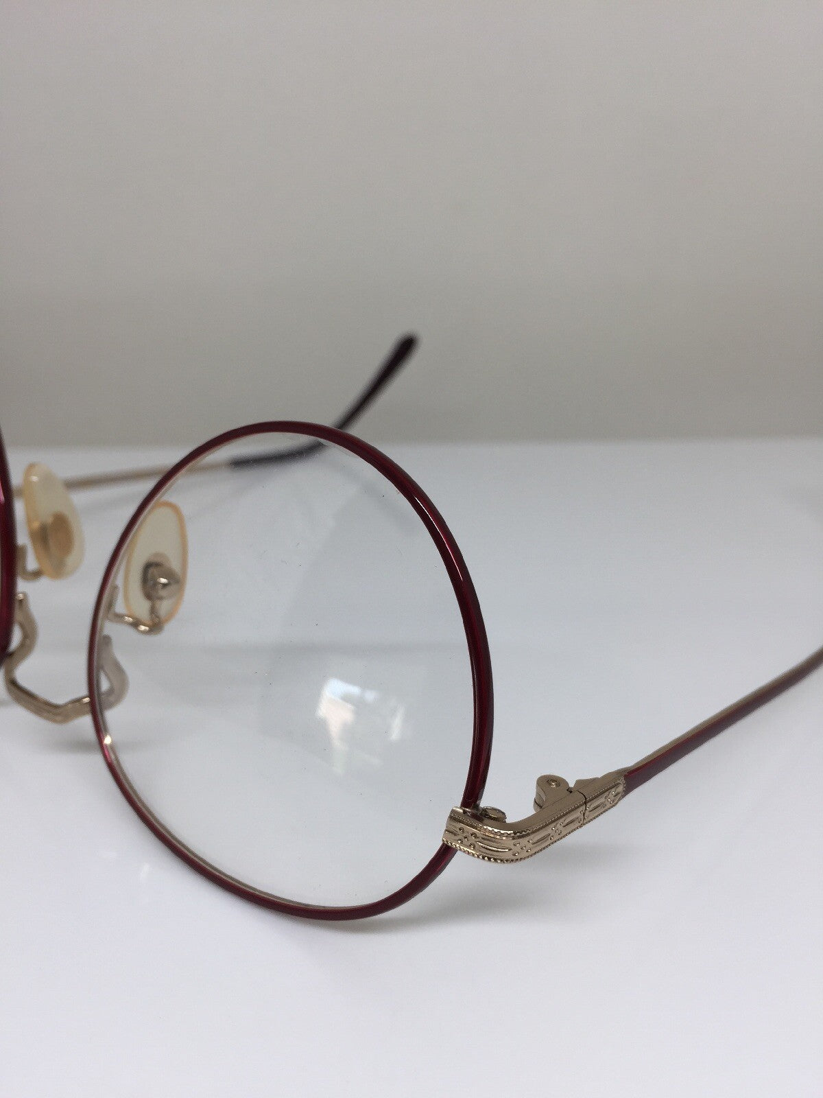 Vintage Ralph Lauren Polo Classic Vl/N By Ralph Lauren Gold Eyeglasses - Super Vision Optical