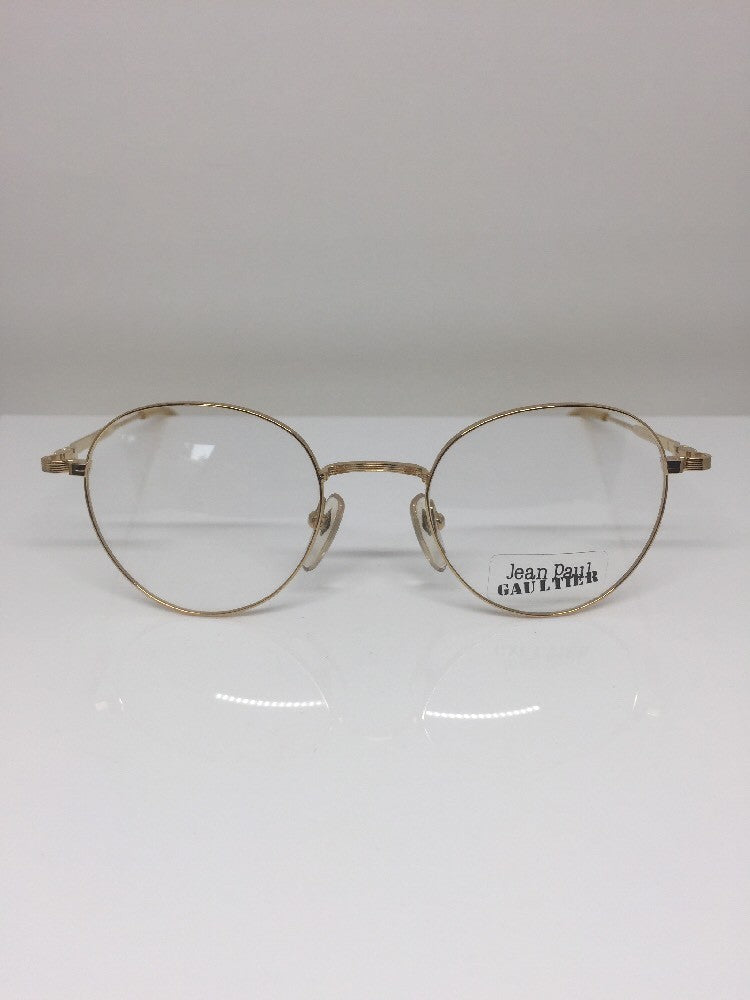 Vintage Jean Paul Gaultier JPG 55-1174 Gold Sunglasses - Super Vision Optical