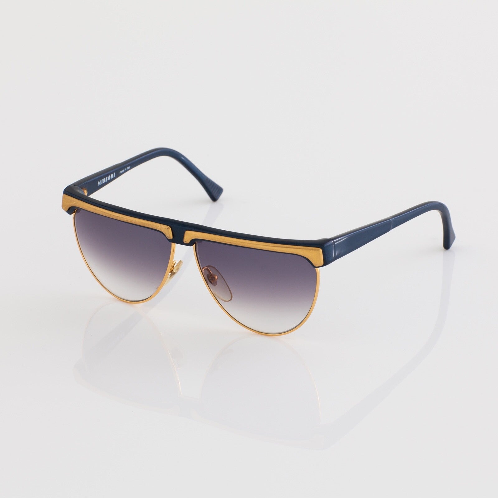 Vintage Missoni M 53 U Gold Sunglasses - Super Vision Optical