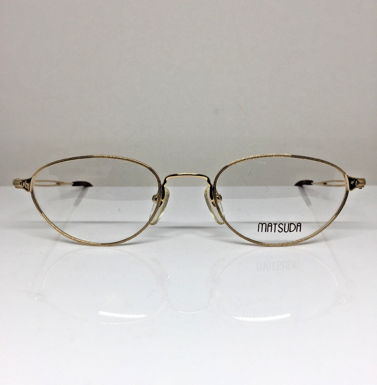 Vintage Matsuda 2877 Gold Eyeglasses - Super Vision Optical