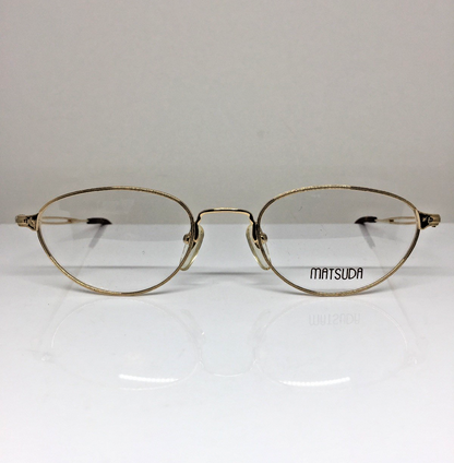 Vintage Matsuda 2877 Gold Eyeglasses - Super Vision Optical