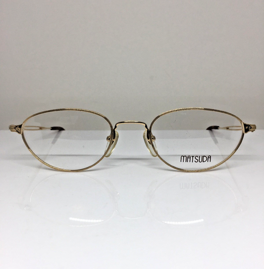Vintage Matsuda 2877 Gold Eyeglasses - Super Vision Optical