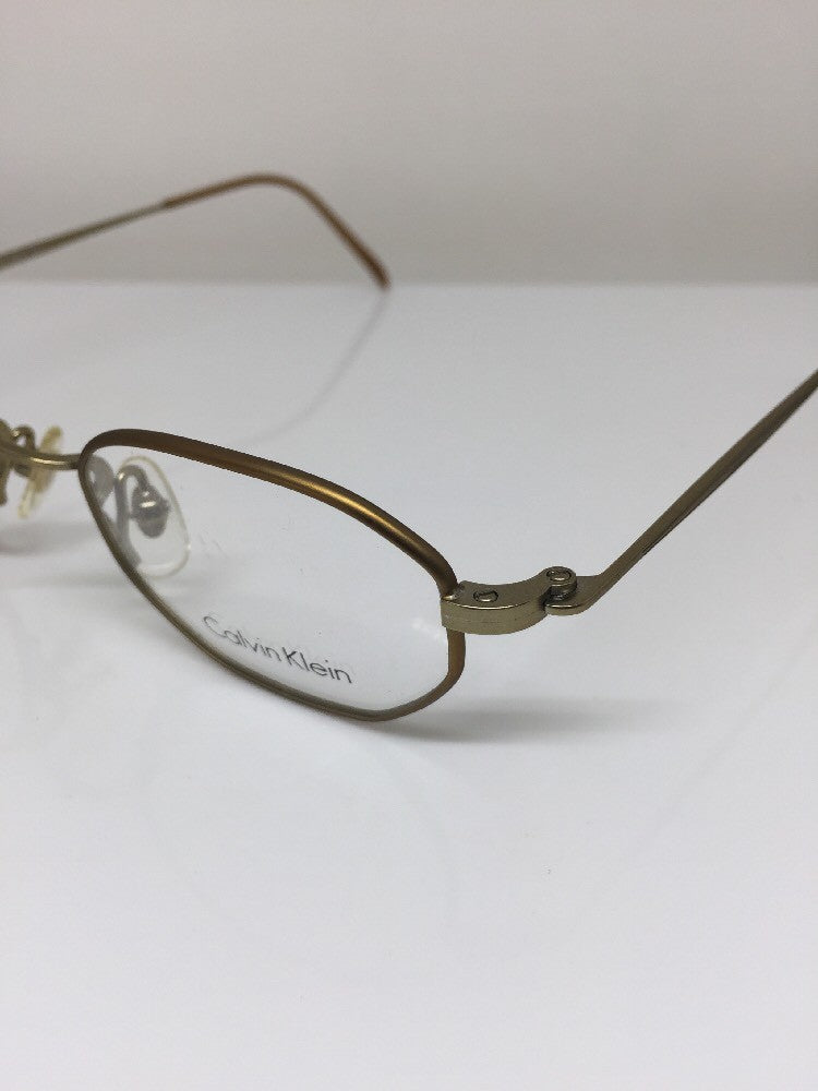 Vintage Calvin Klein CK 339 Gold Sunglasses - Super Vision Optical