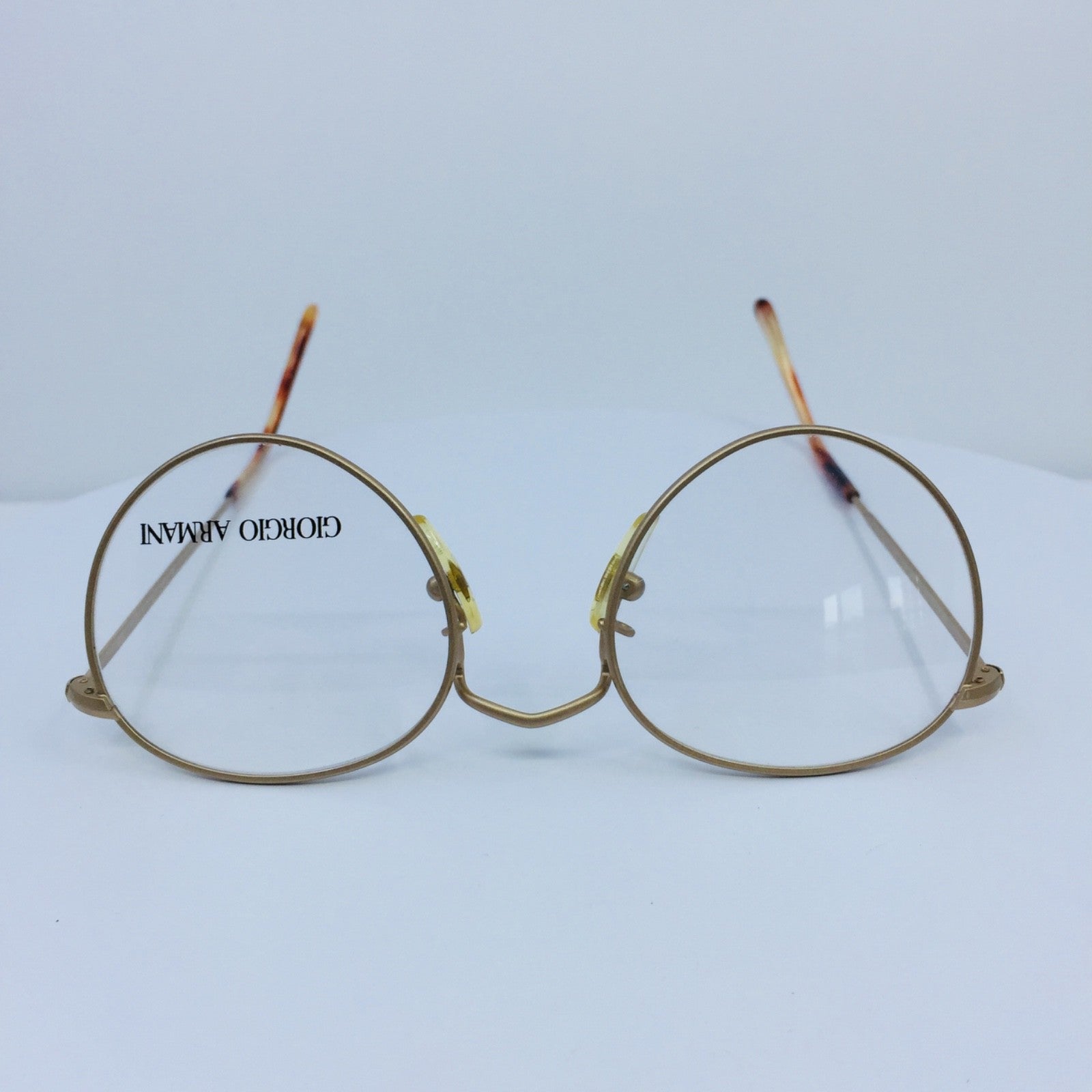 Vintage Giorgio Armani GA 130 Gold Eyeglasses - Super Vision Optical