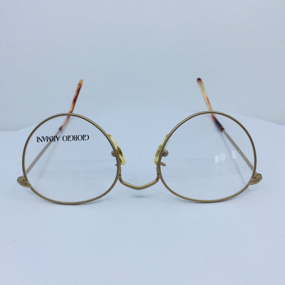 Vintage Giorgio Armani GA 130 Gold Eyeglasses - Super Vision Optical