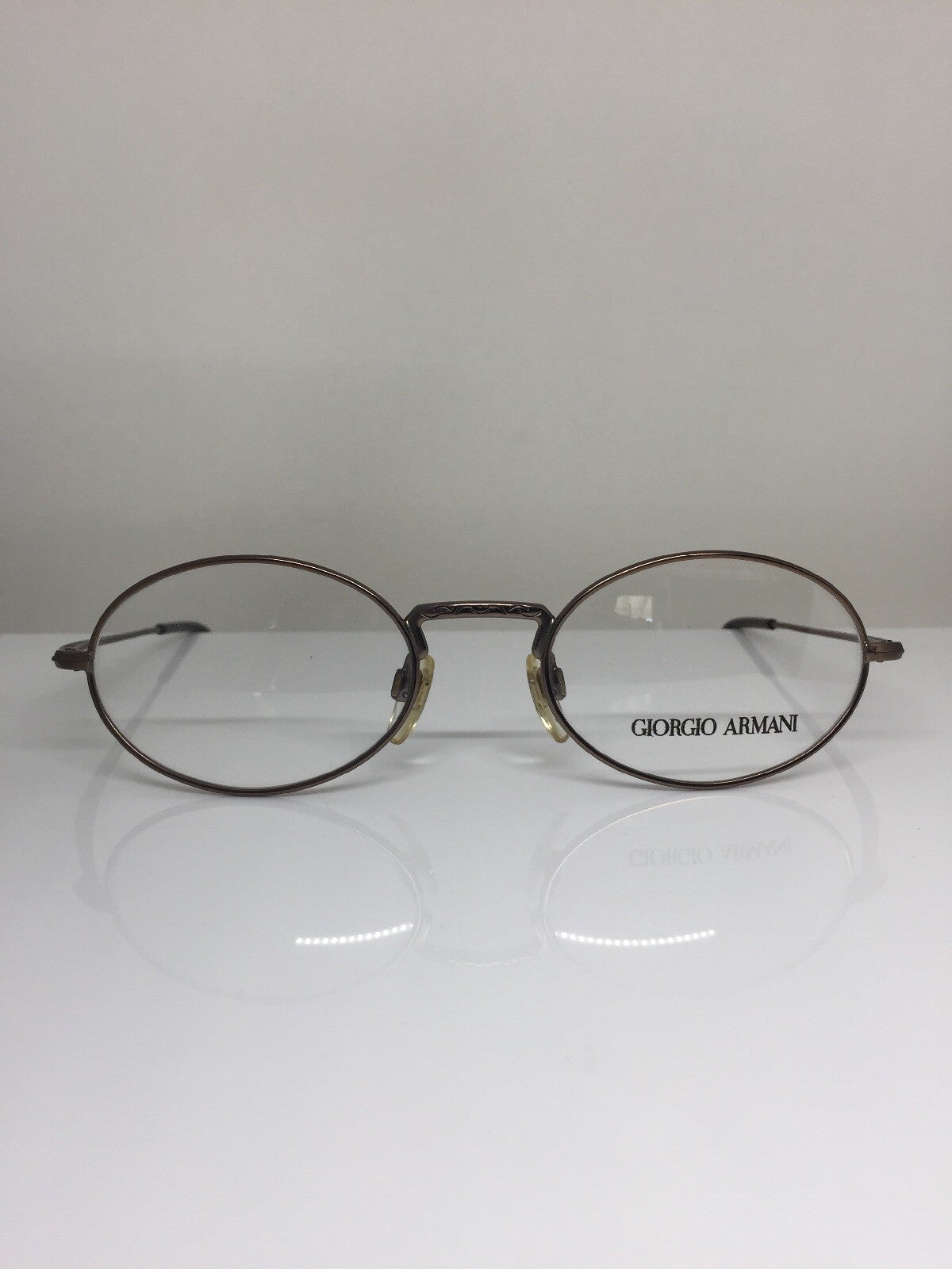 Vintage Giorgio Armani GA 242 Brown Eyeglasses - Super Vision Optical