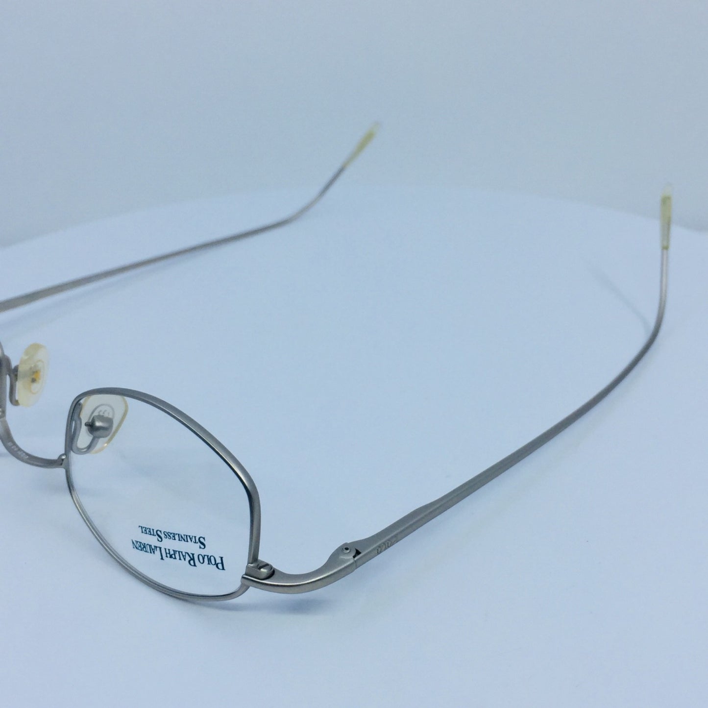 Vintage Polo Ralph Lauren POLO 357 Silver Eyeglasses - Super Vision Optical