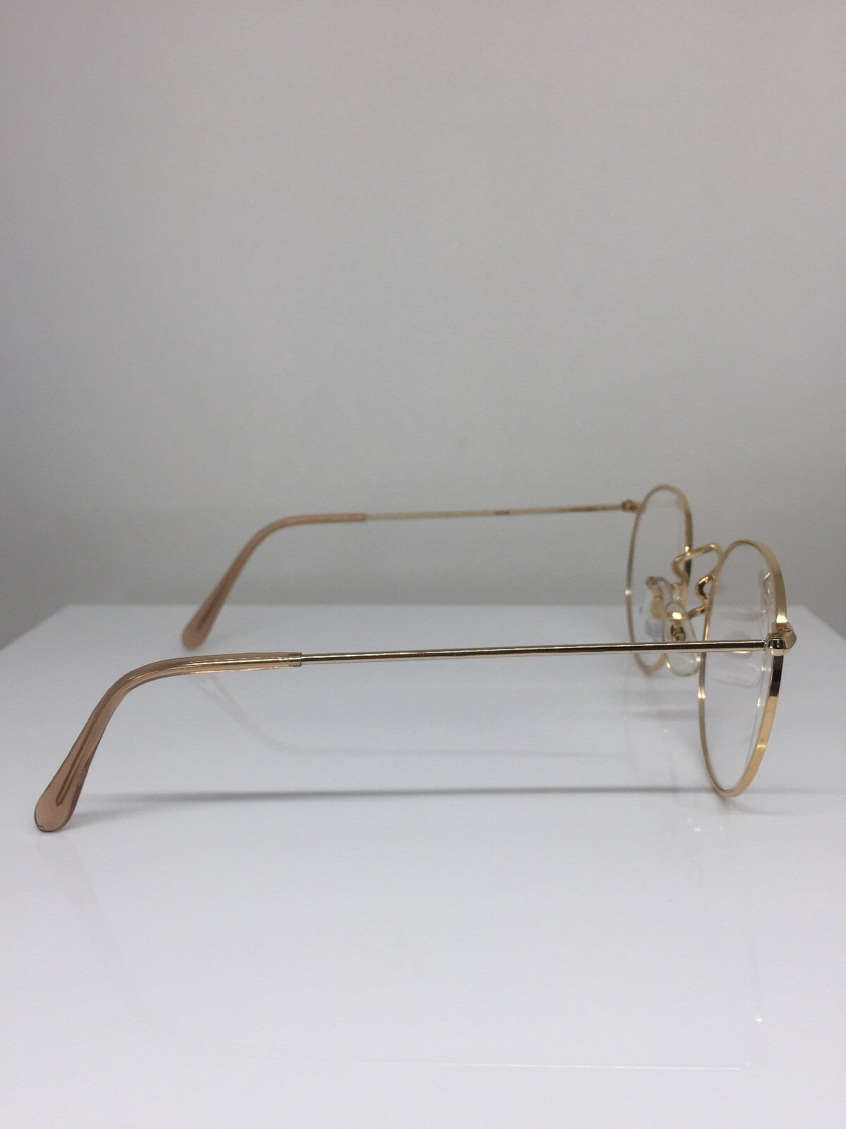 Vintage Ralph Lauren Polo Classic X By Ralph Lauren Gold Eyeglasses - Super Vision Optical