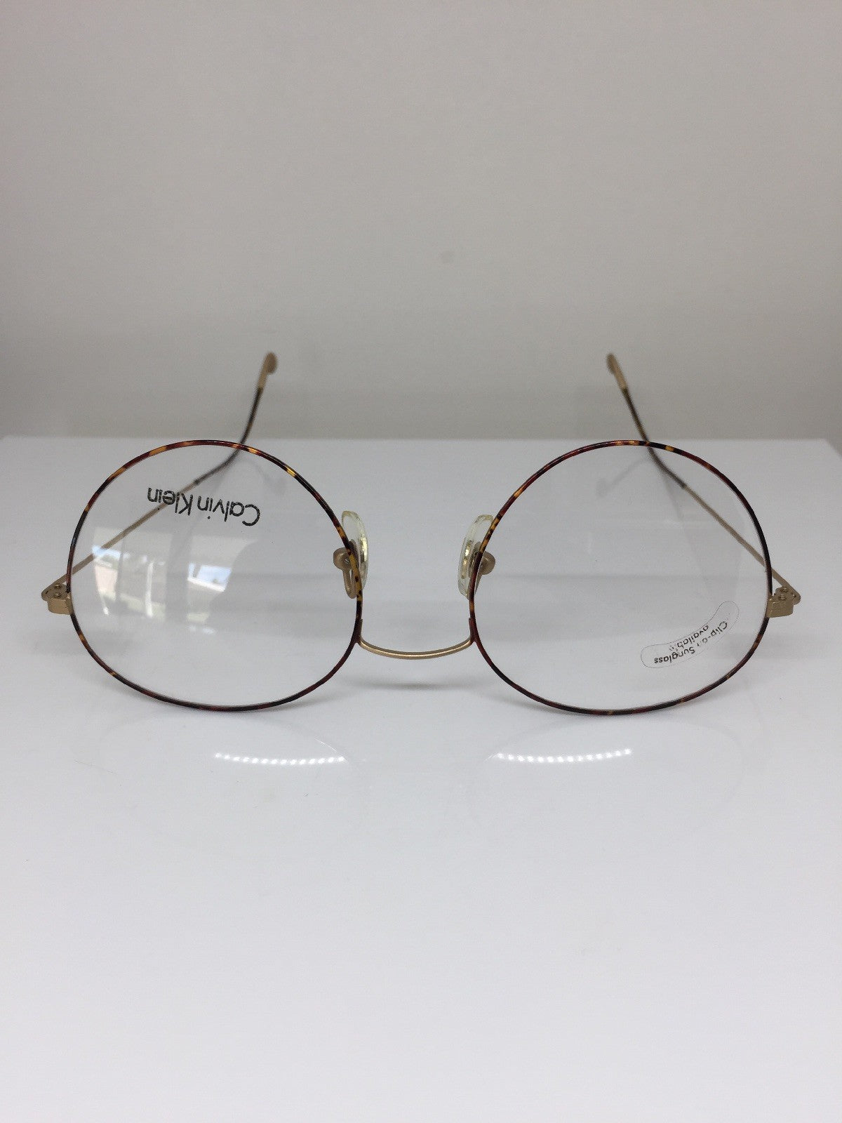 Vintage Calvin Klein CK 114 Gold Sunglasses - Super Vision Optical