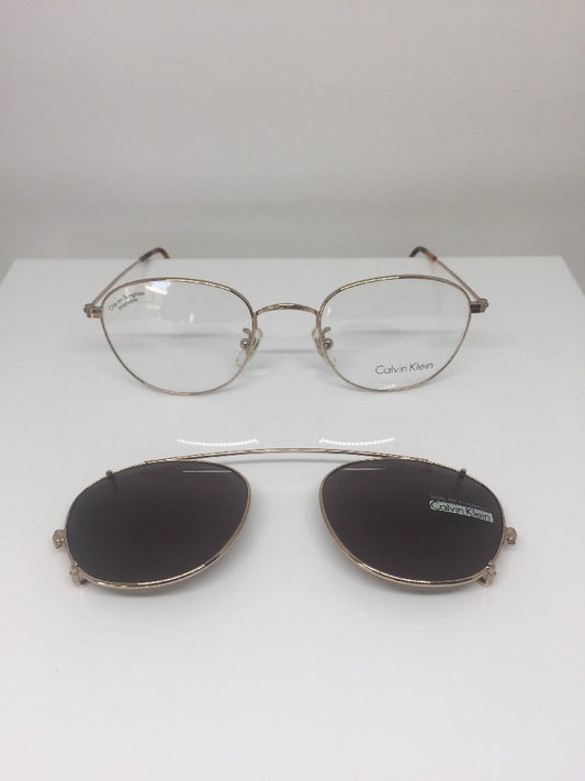 Vintage Calvin Klein CK 226 Gold Sunglasses - Super Vision Optical