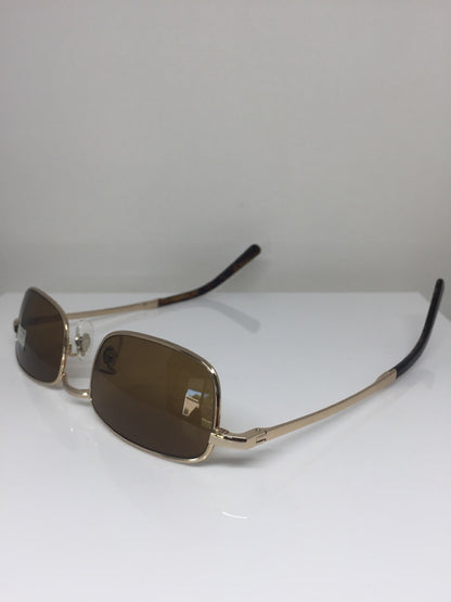 Vintage Calvin Klein CK 158-S Gold Sunglasses - Super Vision Optical