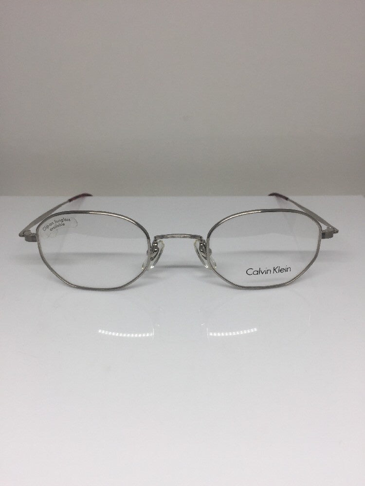 Vintage Calvin Klein CK 339 Silver Sunglasses - Super Vision Optical
