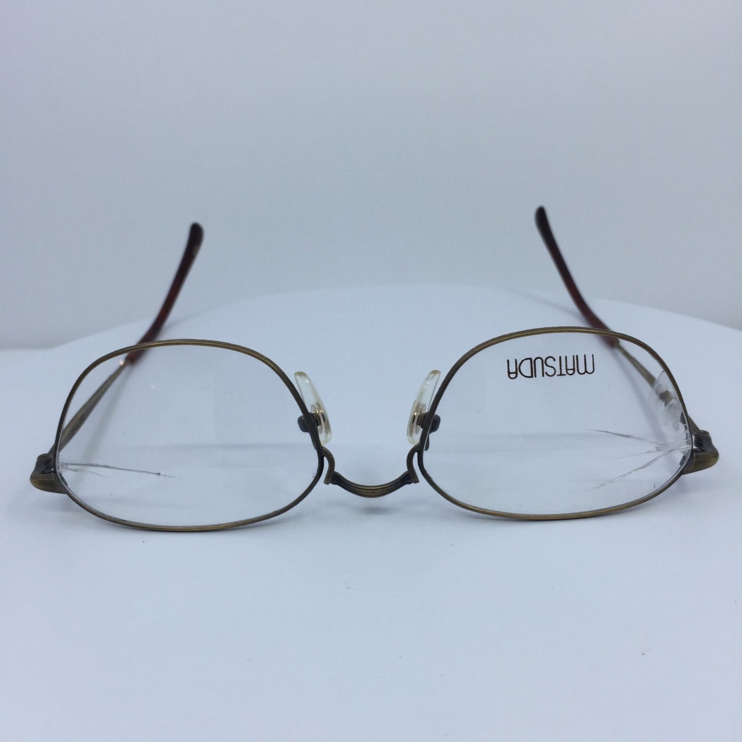 Vintage Matsuda 2847 Gold Eyeglasses - Super Vision Optical