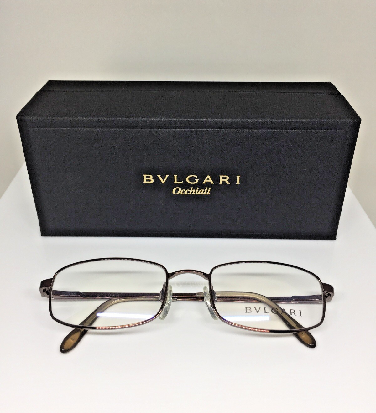 Vintage Bvlgari BVL 137 Brown Sunglasses - Super Vision Optical