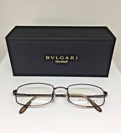 Vintage Bvlgari BVL 137 Brown Sunglasses - Super Vision Optical