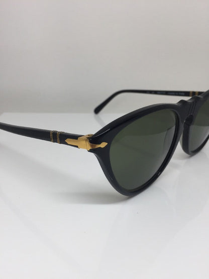 Vintage Persol PERSOL 201 Black Sunglasses - Super Vision Optical