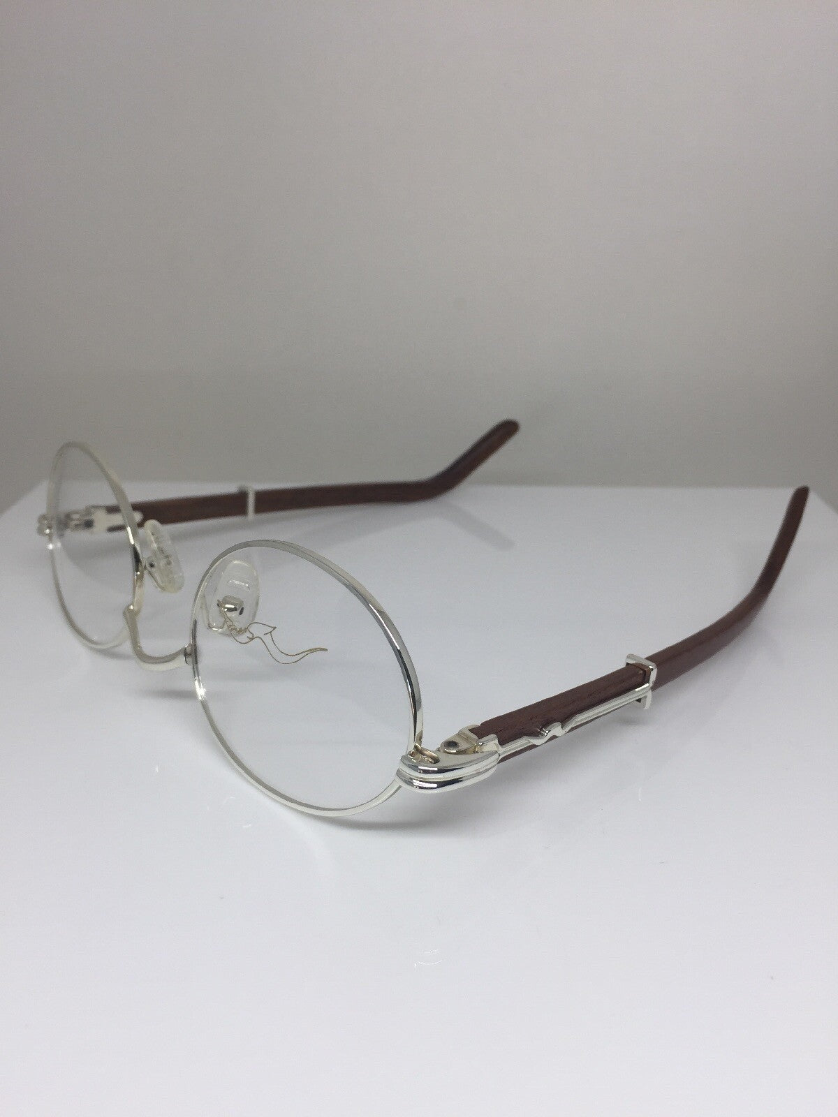 Vintage Kashab by Seagull Kashab by Seagull 46 Silver Eyeglasses - Super Vision Optical