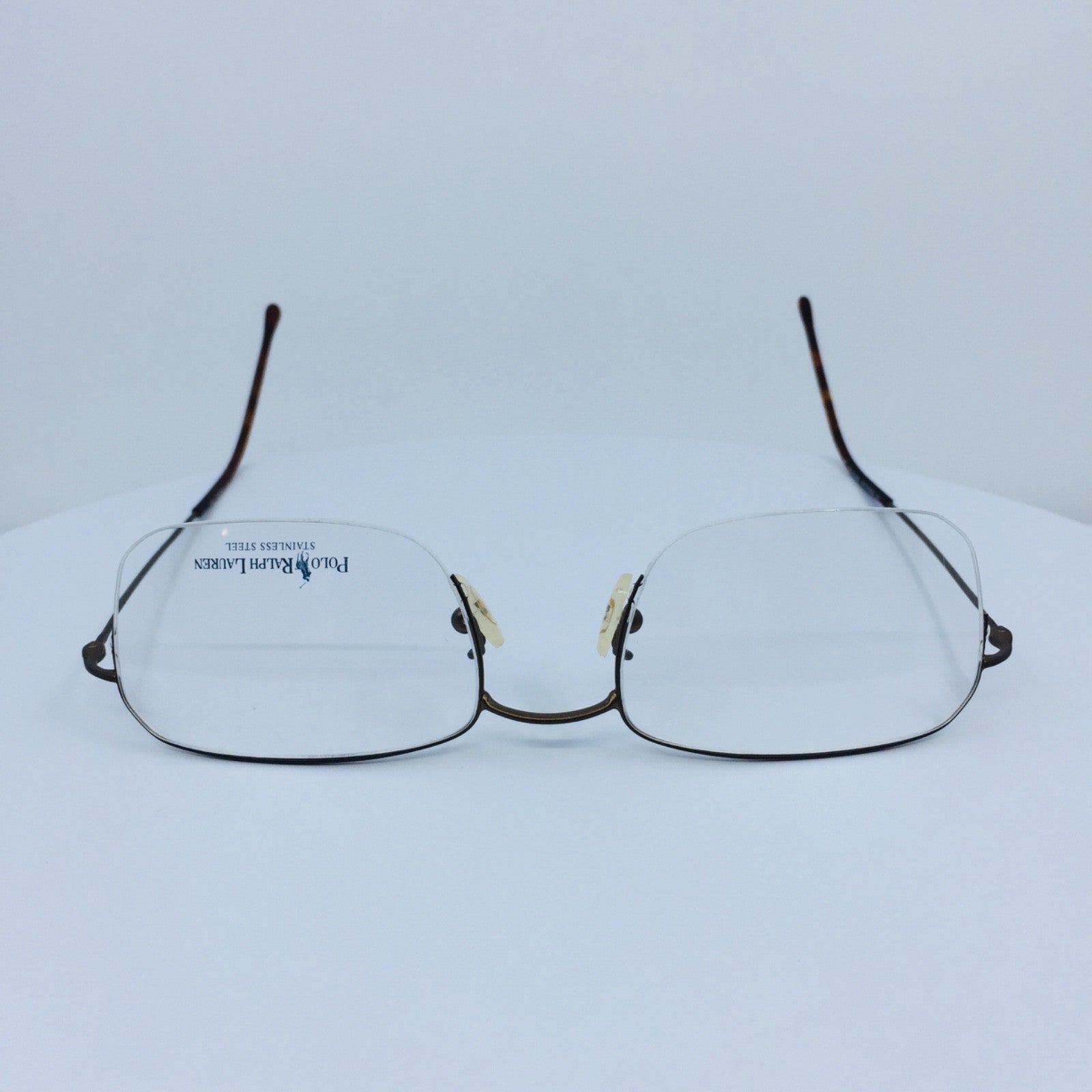 Vintage Polo Ralph Lauren POLO 397 Silver Eyeglasses - Super Vision Optical