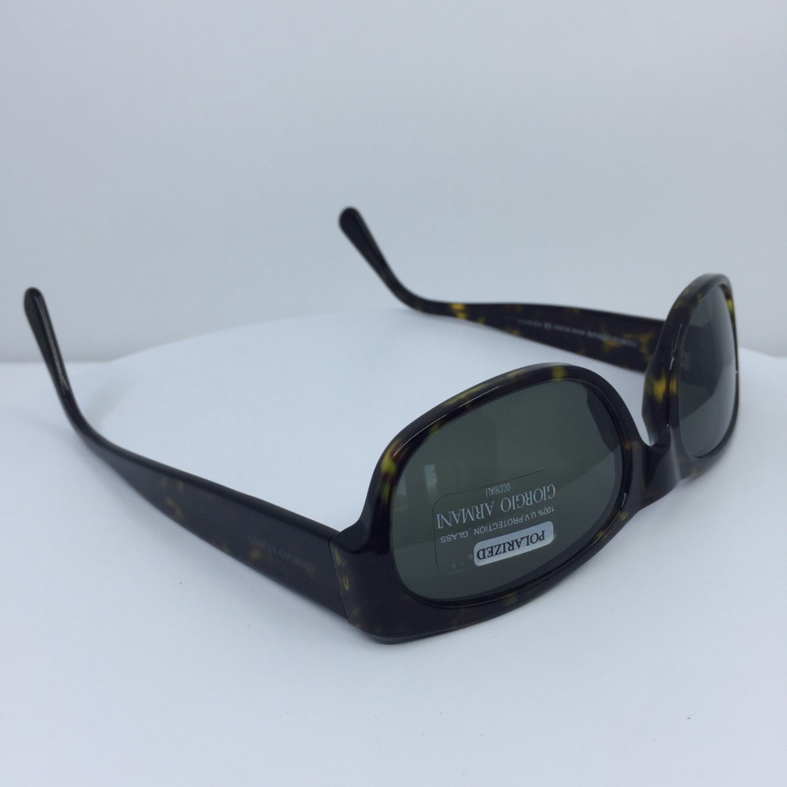 Vintage Giorgio Armani GA 845-P Black Sunglasses - Super Vision Optical