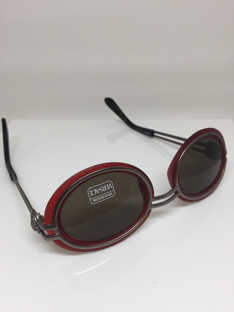 Vintage Versace S28 Gunmetal Sunglasses - Super Vision Optical
