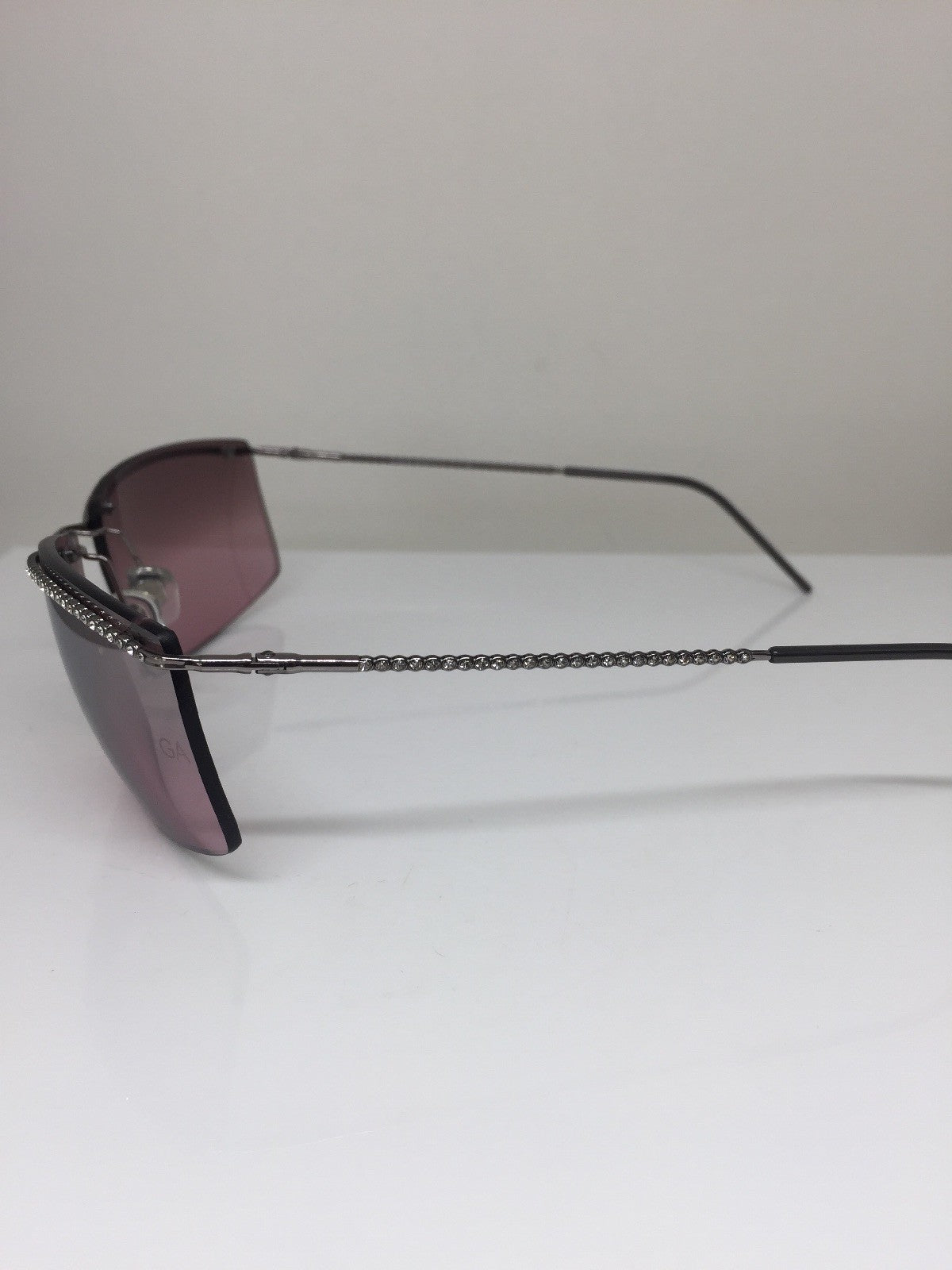 Vintage Giorgio Armani GA 1537-B Gunmetal Sunglasses - Super Vision Optical