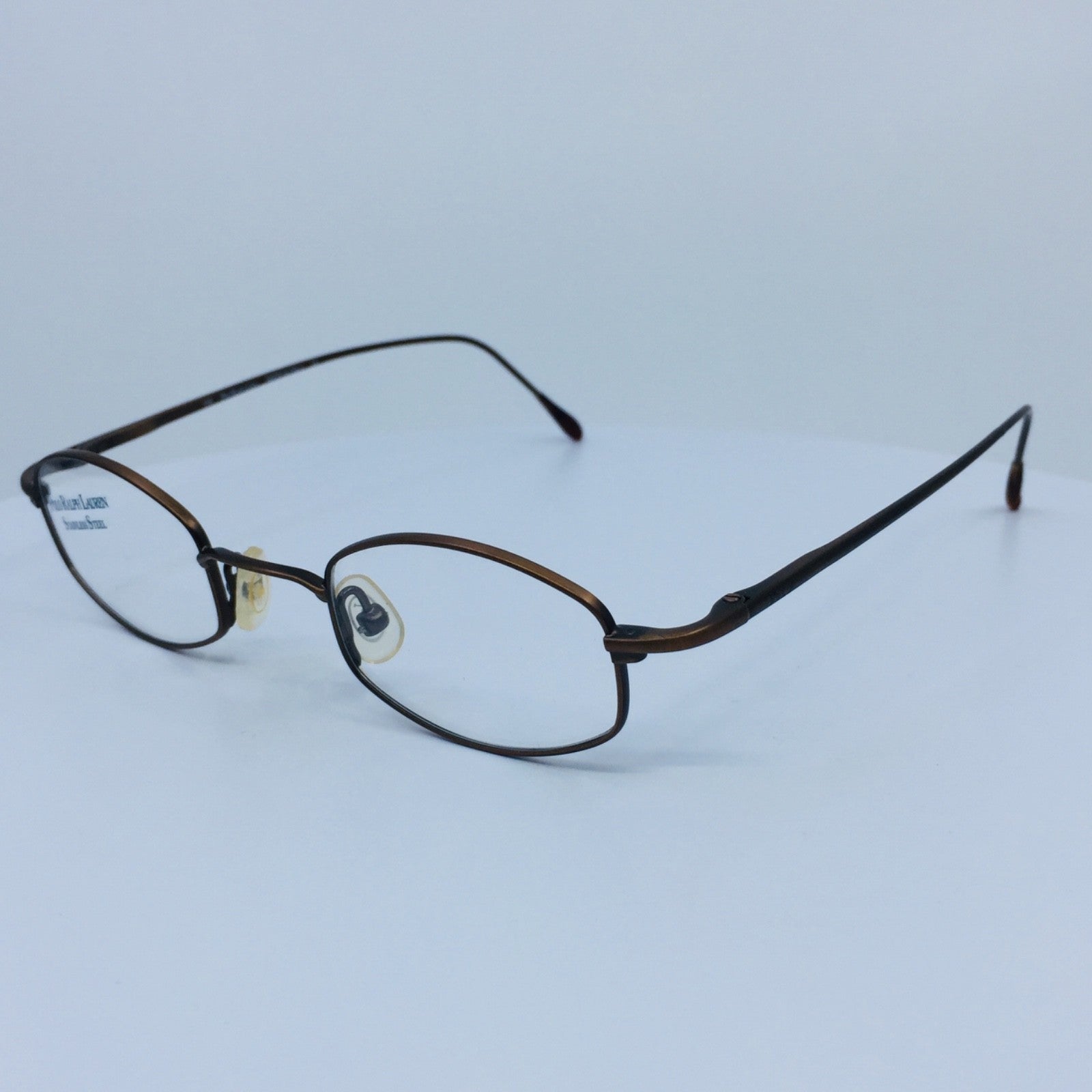 Vintage Polo Ralph Lauren POLO 357 Brown Eyeglasses - Super Vision Optical