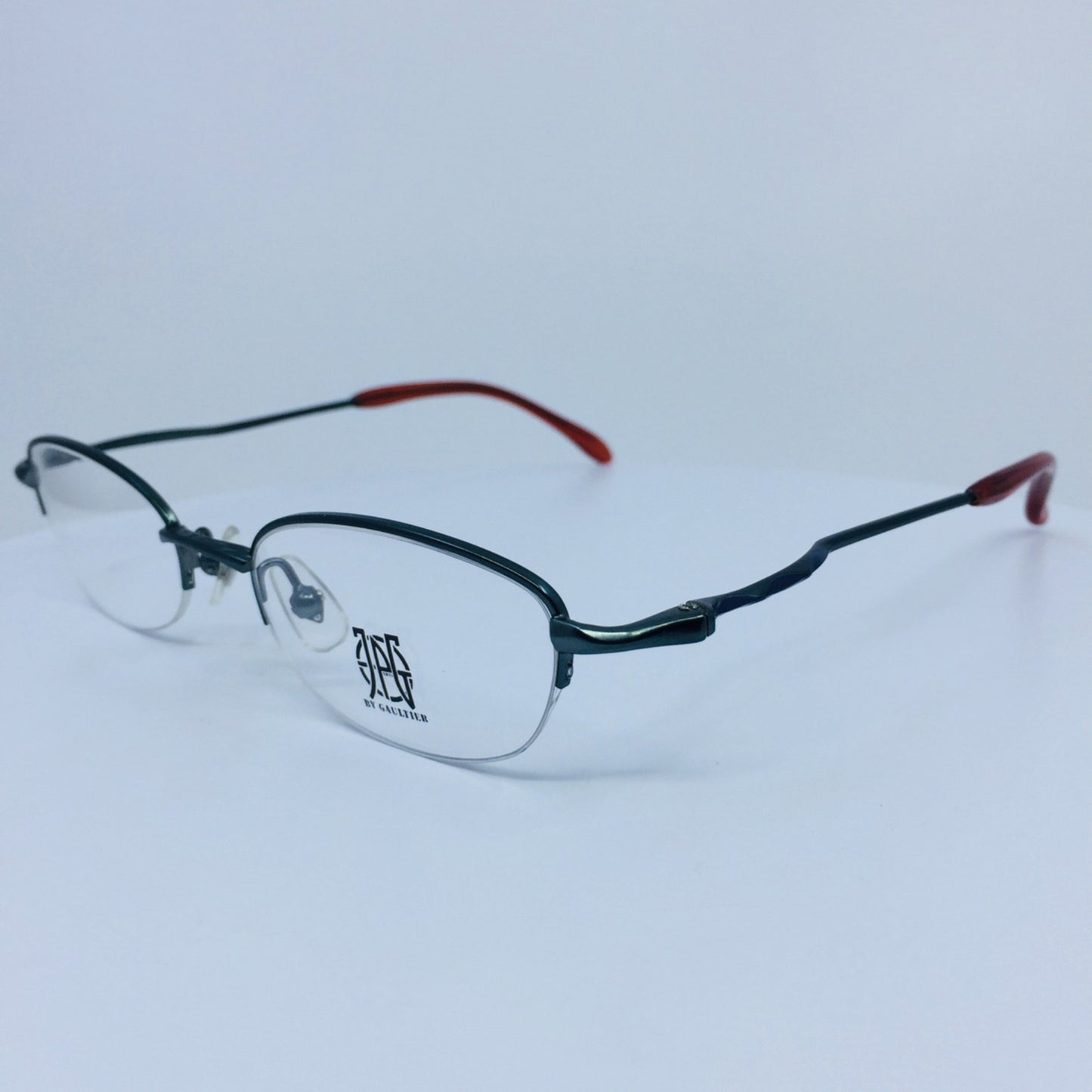Vintage Jean Paul Gaultier JPG 57-0031 Blue Sunglasses - Super Vision Optical