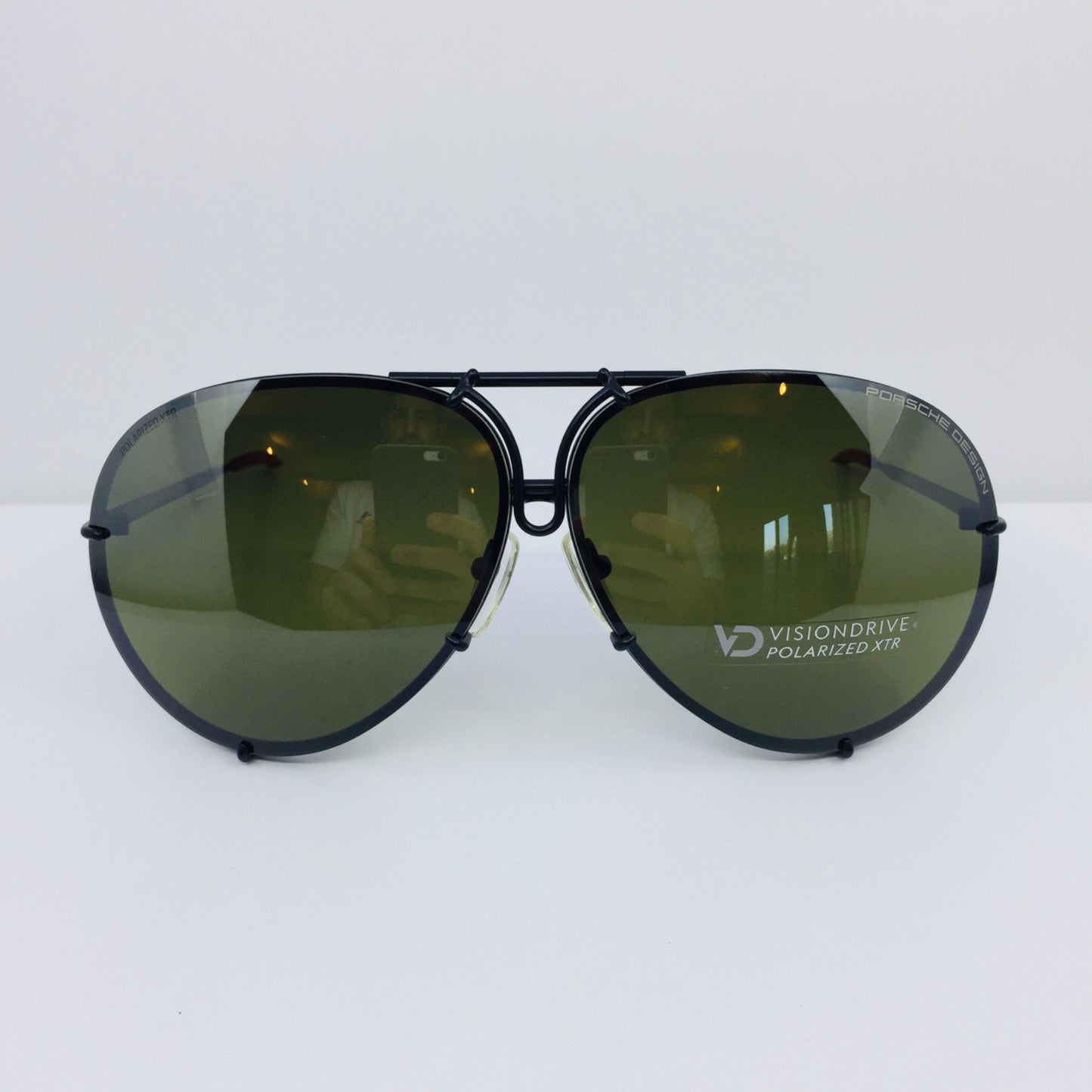 Vintage Porsche Design P8478 Black Sunglasses - Super Vision Optical