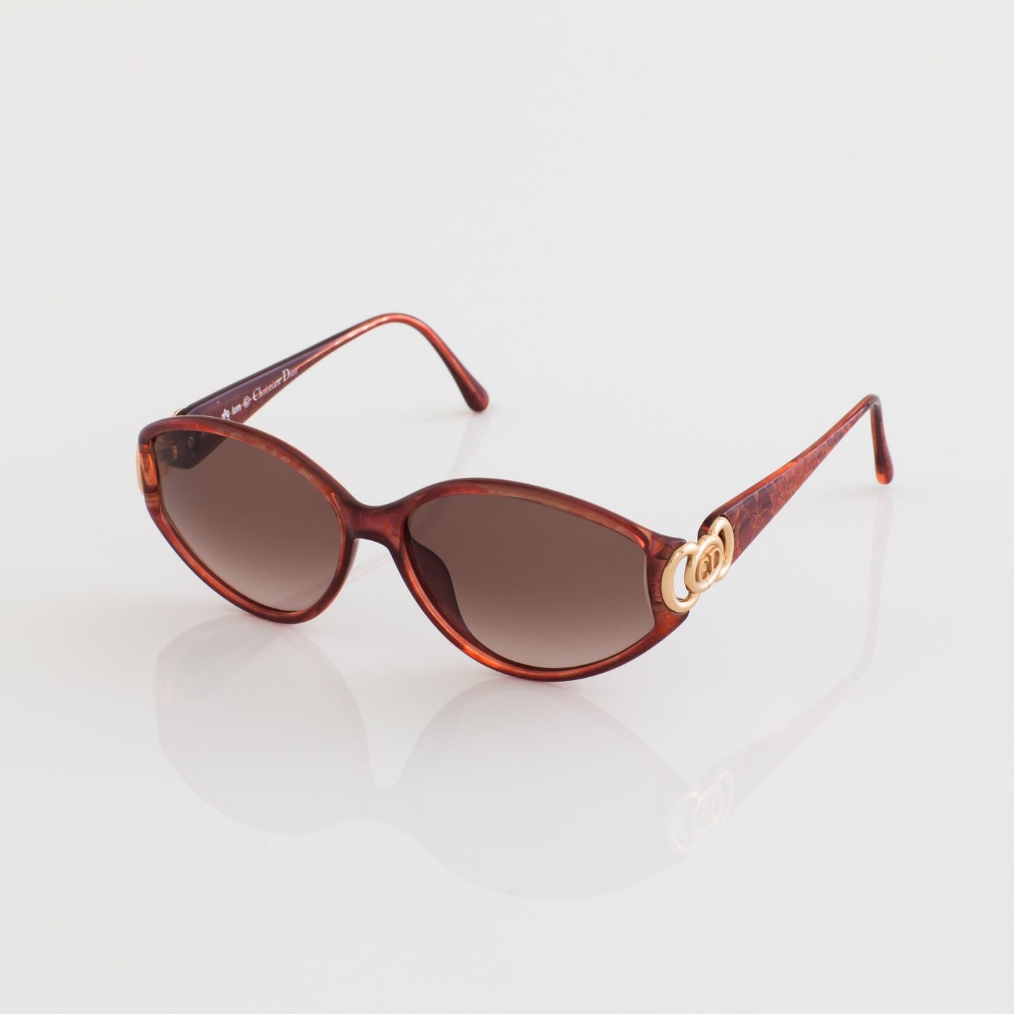 Vintage Christian Dior CD 2850 Gold Sunglasses - Super Vision Optical