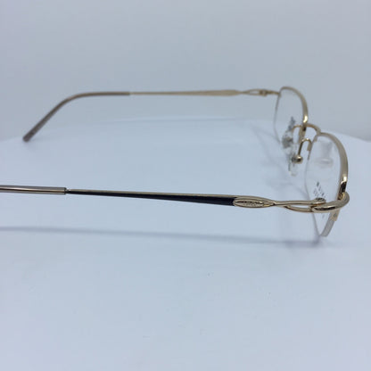 Vintage Jean Paul Gaultier JPG 57-0030 Gold Eyeglasses - Super Vision Optical