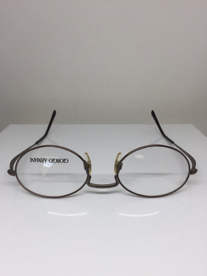 Vintage Giorgio Armani GA 242 Brown Eyeglasses - Super Vision Optical